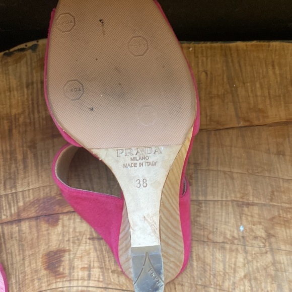 Prada pink wedges - Picture 4 of 4